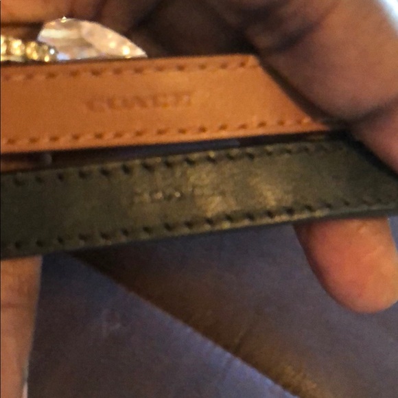 Two Authentic -Coach leather bracelets - Picture 7 of 8